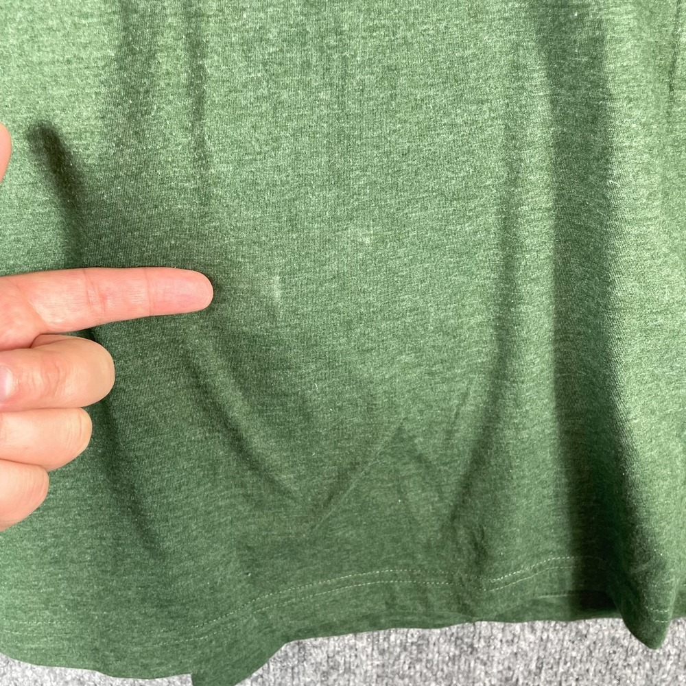 Michigan State Spartans T Shirt Mens 2XL XXL Green Short Sleeve MSU Basketball - Picture 8 of 11